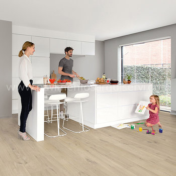 Vinílicos Vinílica Suelo Vinílico Roble Algodón Beige